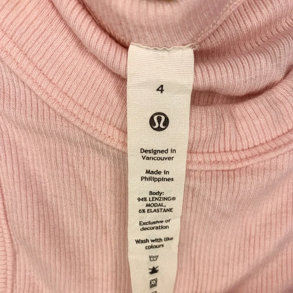 Lululemon Cropped Racerback Tank Top - Picture 7 of 7